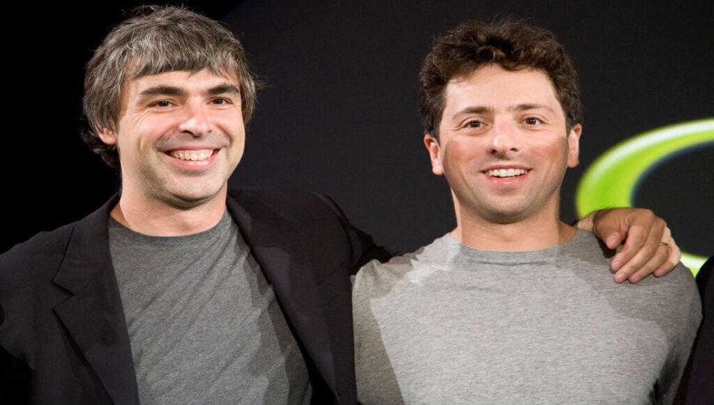 Larry page and Sergey Bin – Google Founder