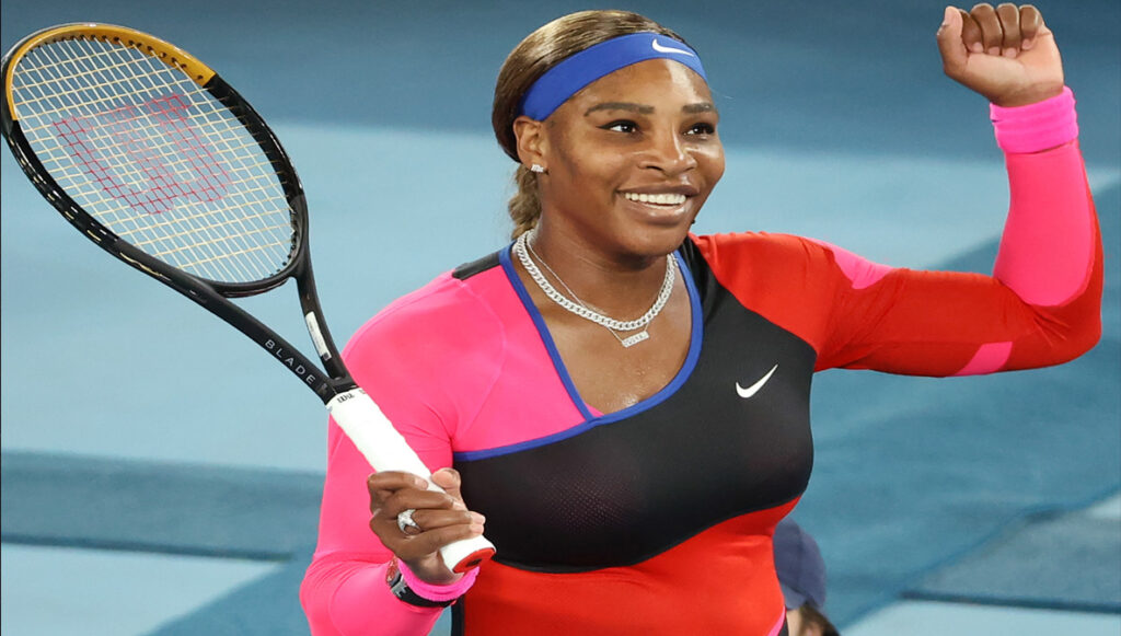 Serena Williams – A professional tennis player